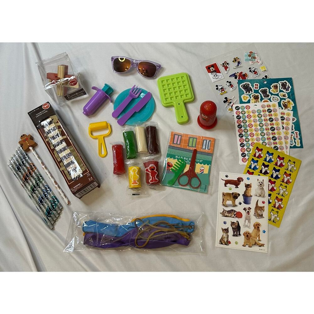 Fun Creative Toy‎ Grab Bag Modeling Dough Stickers Block Games